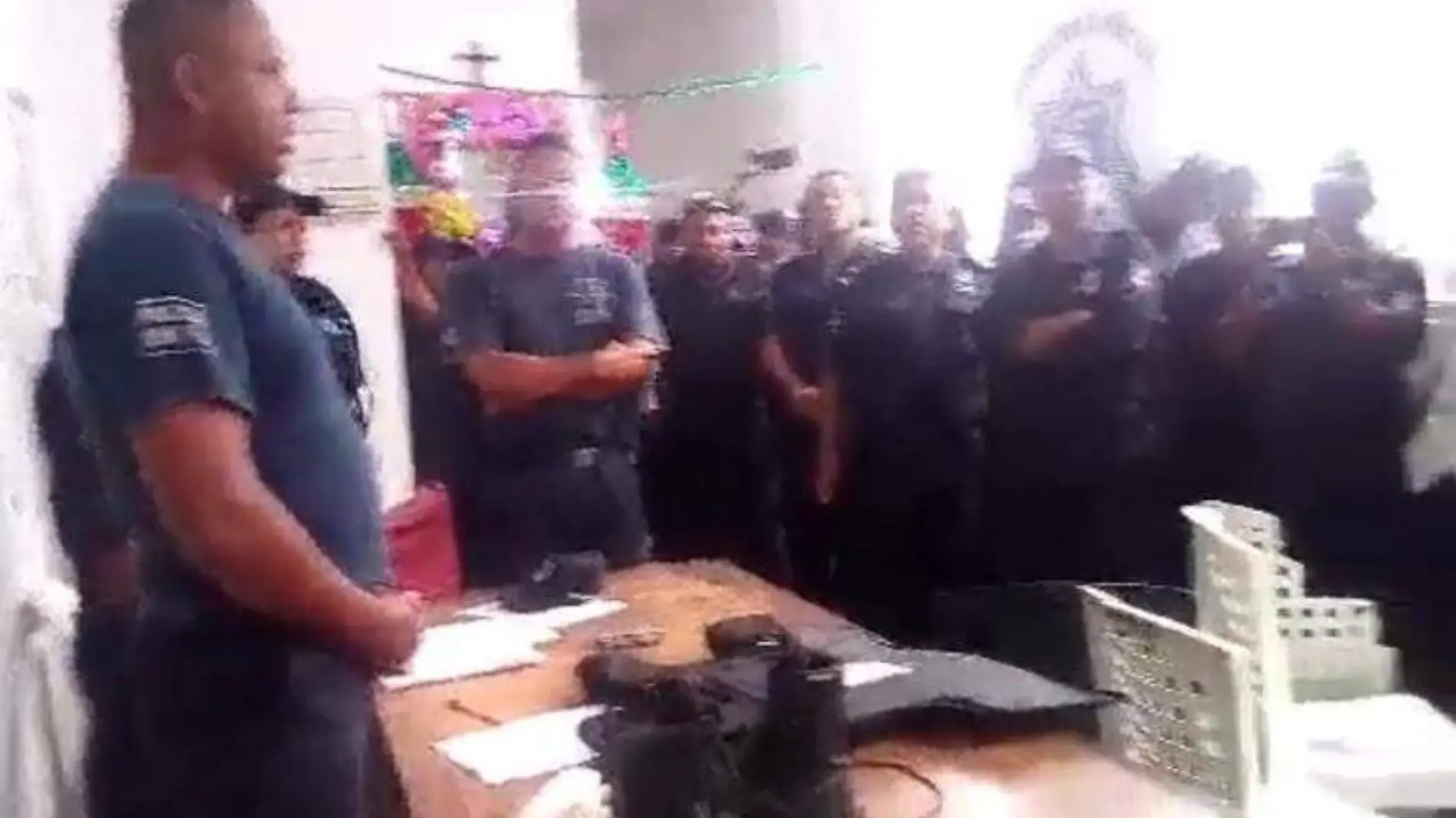 Policías PAro